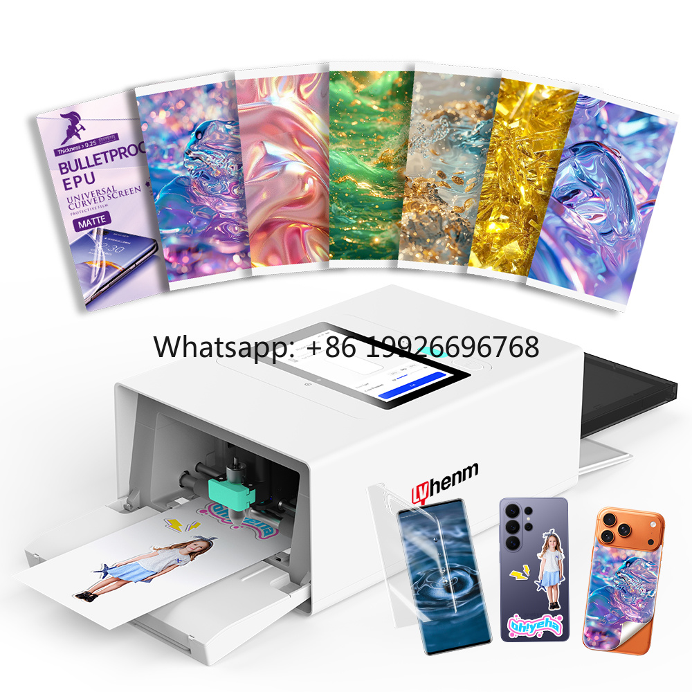 Hydrogel Screen Protector - 고해상도 인쇄, AI 이미지 추출 기술을